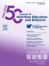 JOURNAL OF NUTRITION EDUCATION AND BEHAVIOR杂志封面